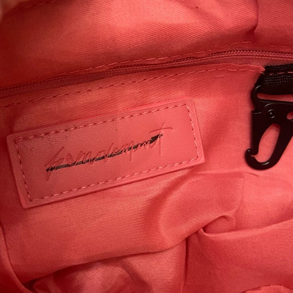 New! FP Movement by Free People Pink Nothin But Net Sling Belt Bag - Picture 7 of 8